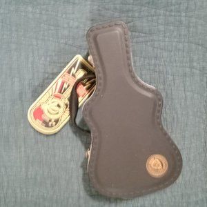 NWT Guitar case lunchbox / purse / pencil case / make-up bag - includes stickers